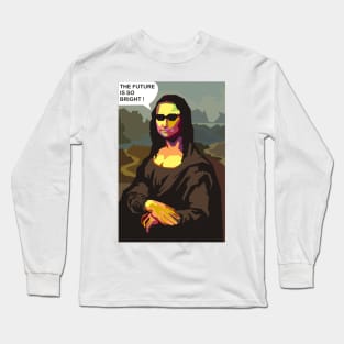 monalisa pop art Long Sleeve T-Shirt